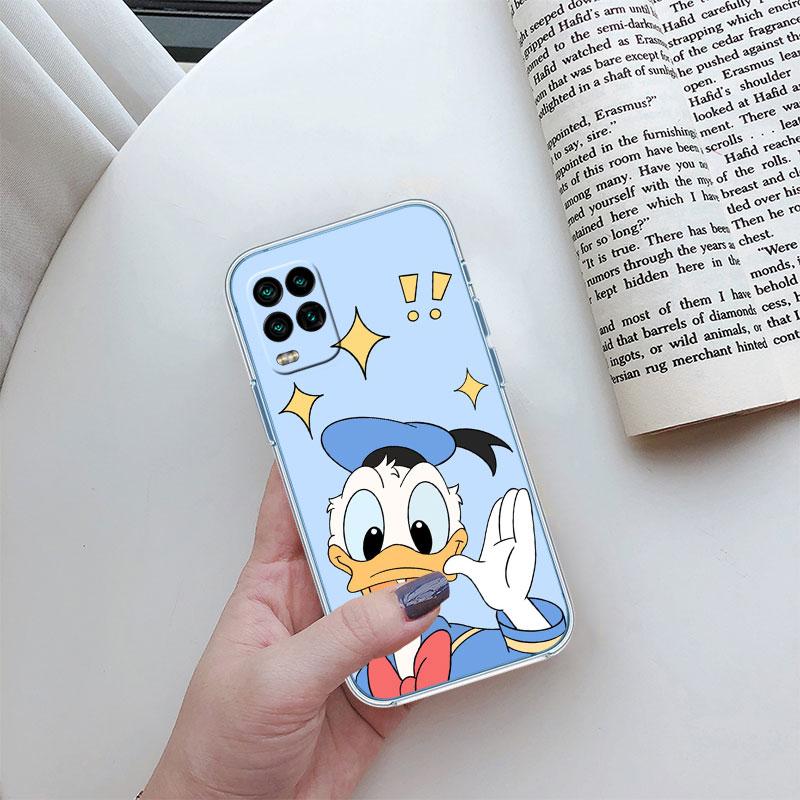 DuckTales Donald Duck Transparent Phone Case for Samsung Galaxy A04 A04S A14 A23 A34 A54 M23 M33 M52 M53