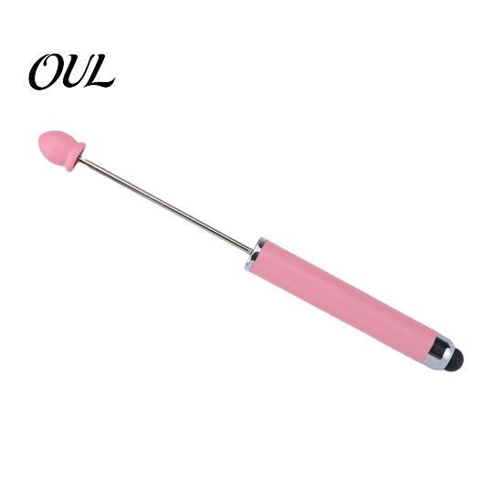 Gradient Color Touch Screen Stylus Beadable Pen for Touchscreen, Pen, High Smooth Drawing Pad Precision Writing School Office Classroom Study