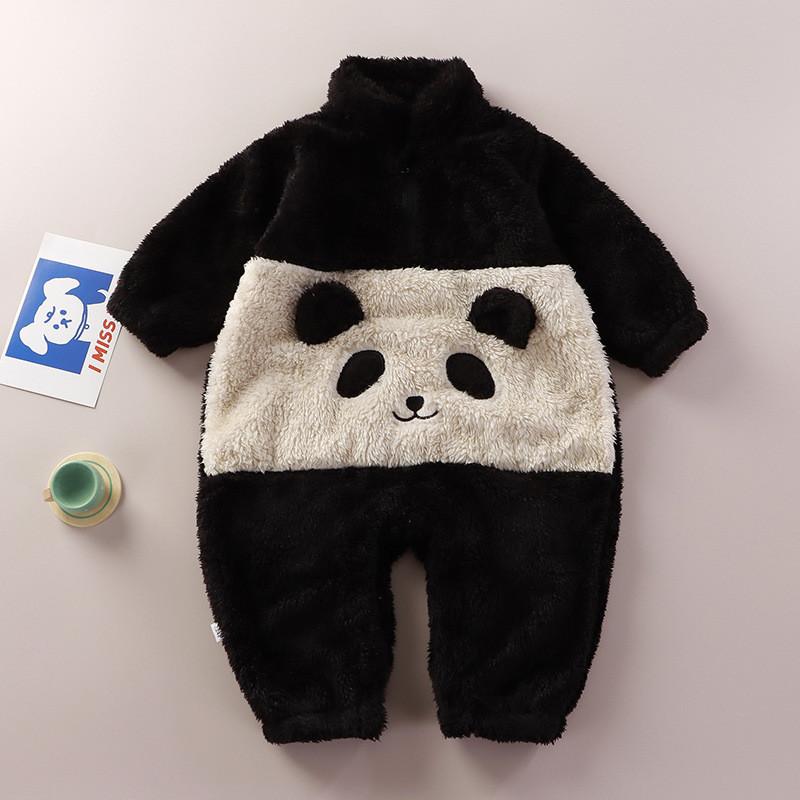 Baby Winter With Plush Panda Design For Newborns And Toddlers
