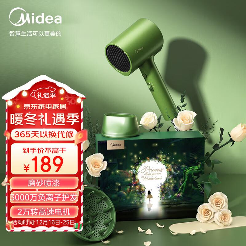 Midea Negative Ion Hair Dryer CN plug (adapter included)