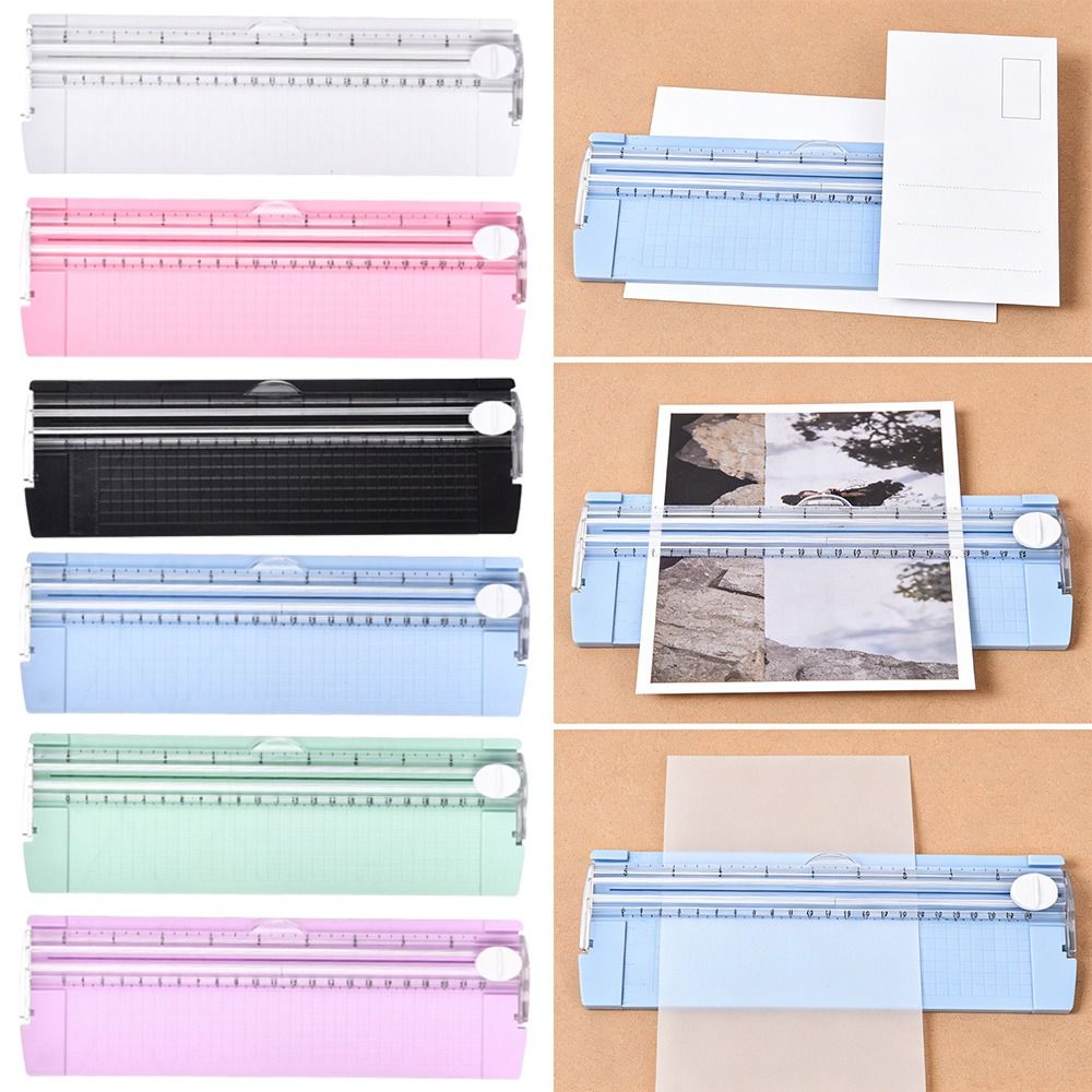 1Pcs Plastic Paper Trimmer A4 Paper Cutting Machine Durable Paper Slide Cutter  Home Crafts Tool
