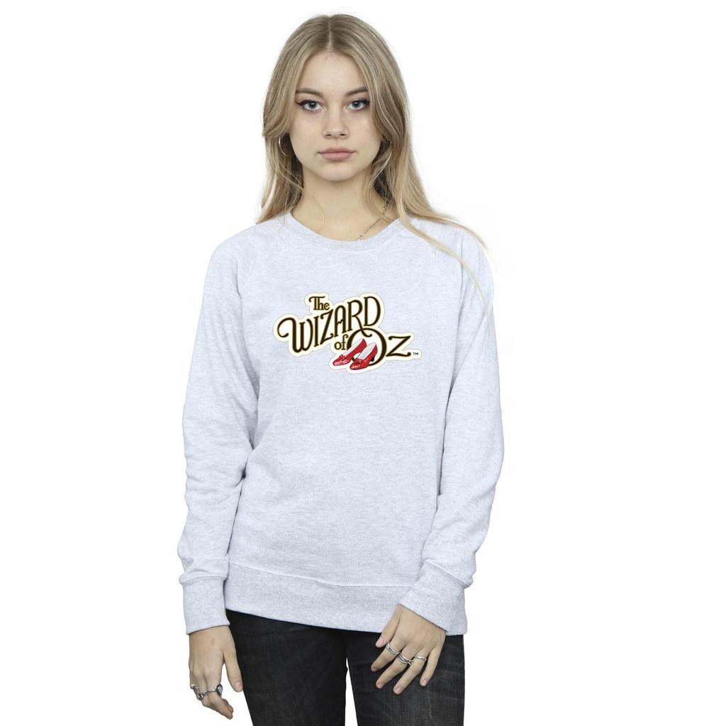 The Wizard Of Oz Womens/Ladies Shoes Logo Sweatshirt
