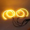 For BMW 1 Series E81 E82 E87 E88 halogen Headlight Accessories SMD Cotton Light Switchback LED Angel Eye Ring DRL Kit