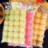 50Pcs Disposable Ice Cube Bags Self Sealing PE Ice Maker Mold With 1Pc Funnel For Juice Coffee