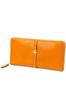 Dakota Women's Long Wallet with Round Zipper, Mustard, DA-31723-53