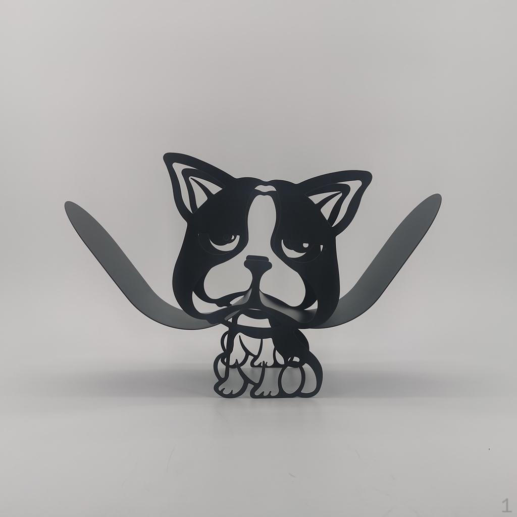 

Креативная новинка, держатель для рулона туалетной бумаги, стоящая железная вертикальная подставка в форме животного для ванной комнаты Dog