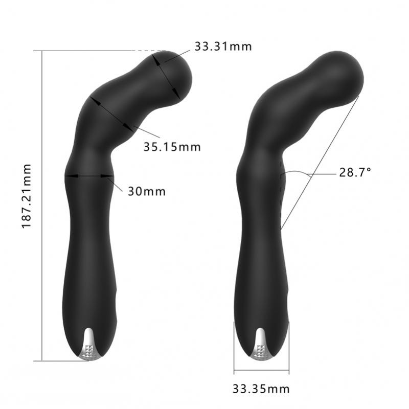 Vibrator clasic Jucării sexuale Clitoridiene Posterior Stimularea punctului G Artefact pentru cupluri Masturbare feminină Reîncărcare Stick de masaj vibrator