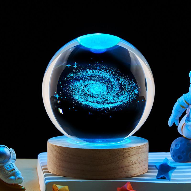 Graduation Crystal Ball Night Light - Creative DIY Souvenir Gift for Classmates