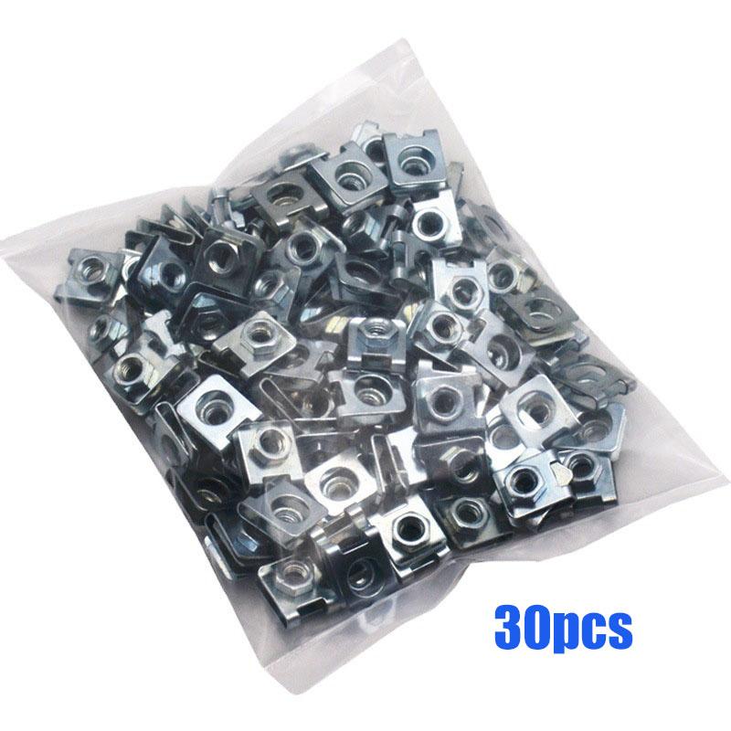 Car Metal Clips U-Type Fastener Screw Bases Auto Bumper Fender Trim Panel Fastener Anti-rust Protection Clip Screw Buckle