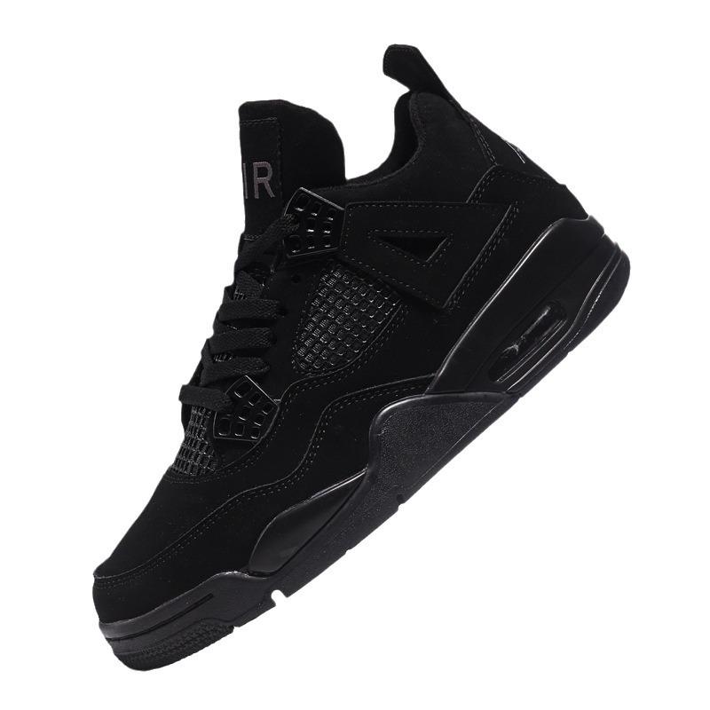 AJ4 Men's & Women's White Cement, Hot Lava, and University Blue Basketball Shoes