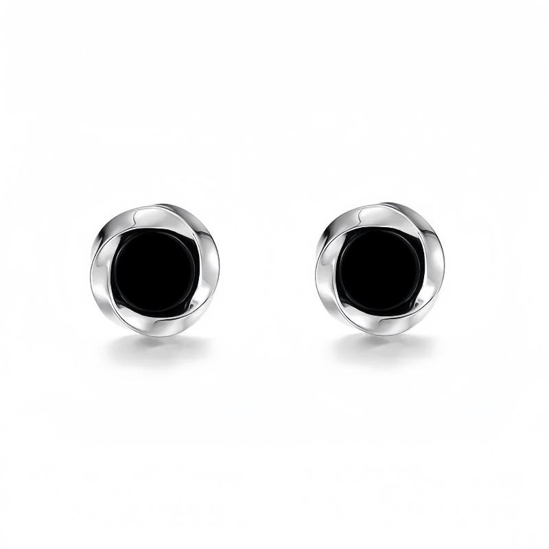 Drip Glue Stud Earrings, Fashionable and High-end, Unique Design, Versatile and Magnetic Ear Clips