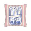 Sardine Pattern Sofa Throw Pillow Cover Decorative Cushion Cover