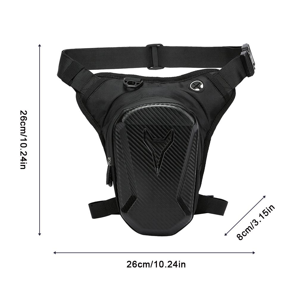 

1PC Black Motorcycle Leg Bag Waterproof Rider Waist Bag Cycling Bike Crossbody Bag Motorcycle Equipment Men Storage Backpack чорний