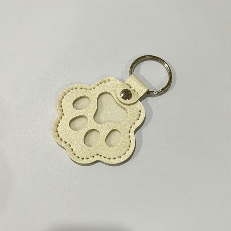 3Pc Cute Cute Cat Claw Keychain Creative Puppy Pet Hair Storage Bag Keyring Kitty Dogs Paw Pendant Bag Hanging