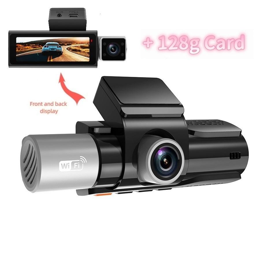 2/3-channel In-car Dashcam, UHD 4K High-definition GPS WiFi Camera, Car DVR Camera