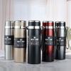 Business 316 Edelstahlbecher mit hängendem Seil Tragbare Sportflasche für den Außenbereich Große Kapazität Griff Topf Thermosbecher