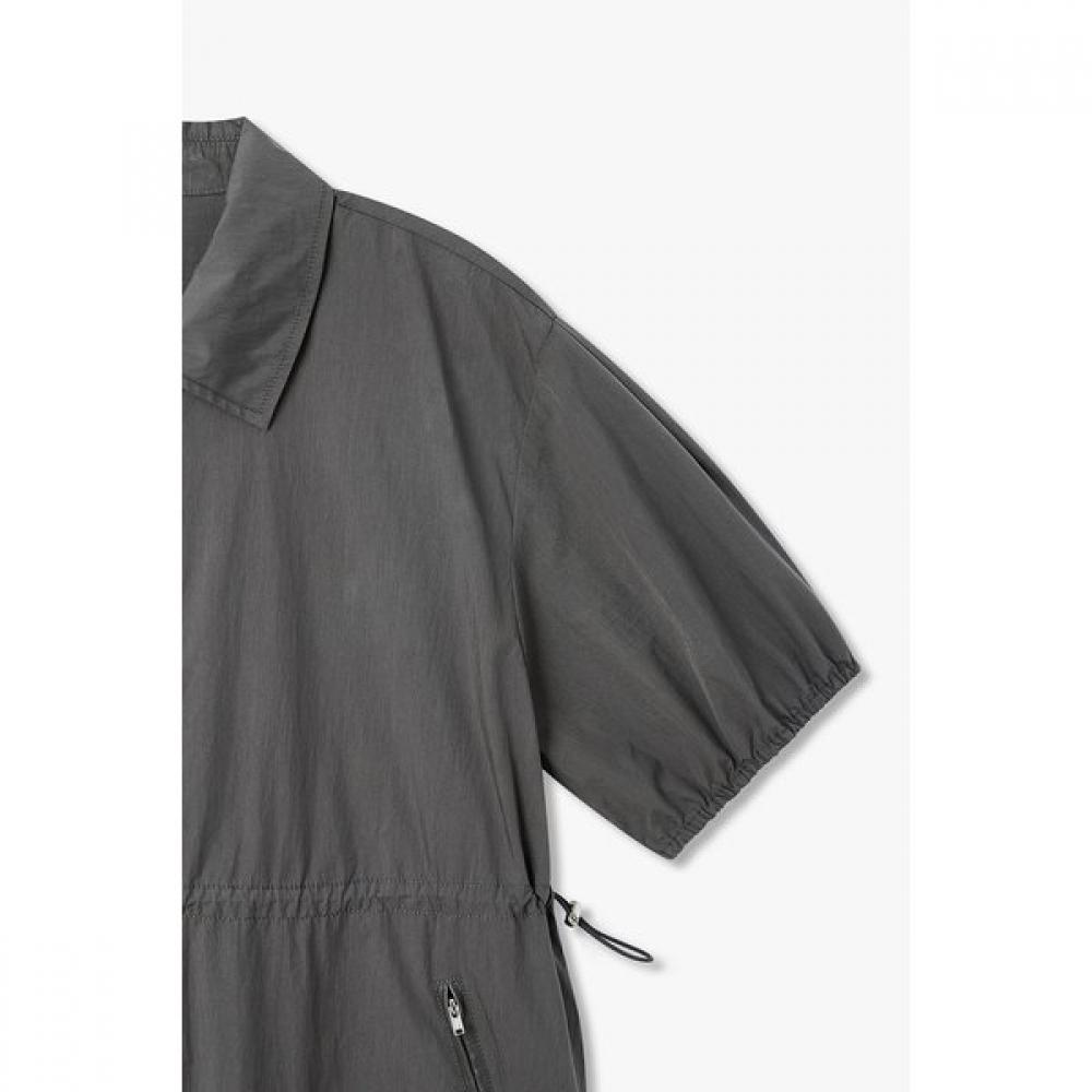 Vov Front Zippered Half Dress 7156237004