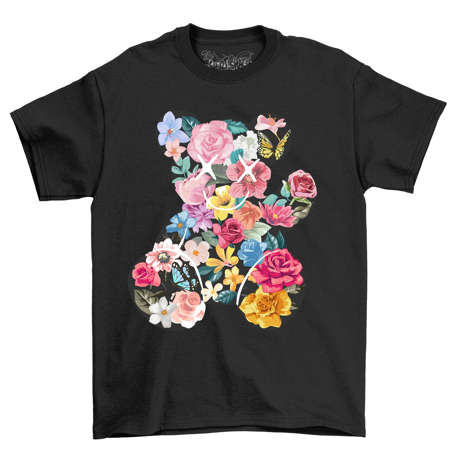 bearstreet1-2 7 teddy bear T-Shirt Mens Womens Tees Top - Cute and Cuddly! Funny Unisex Design, Perfe L