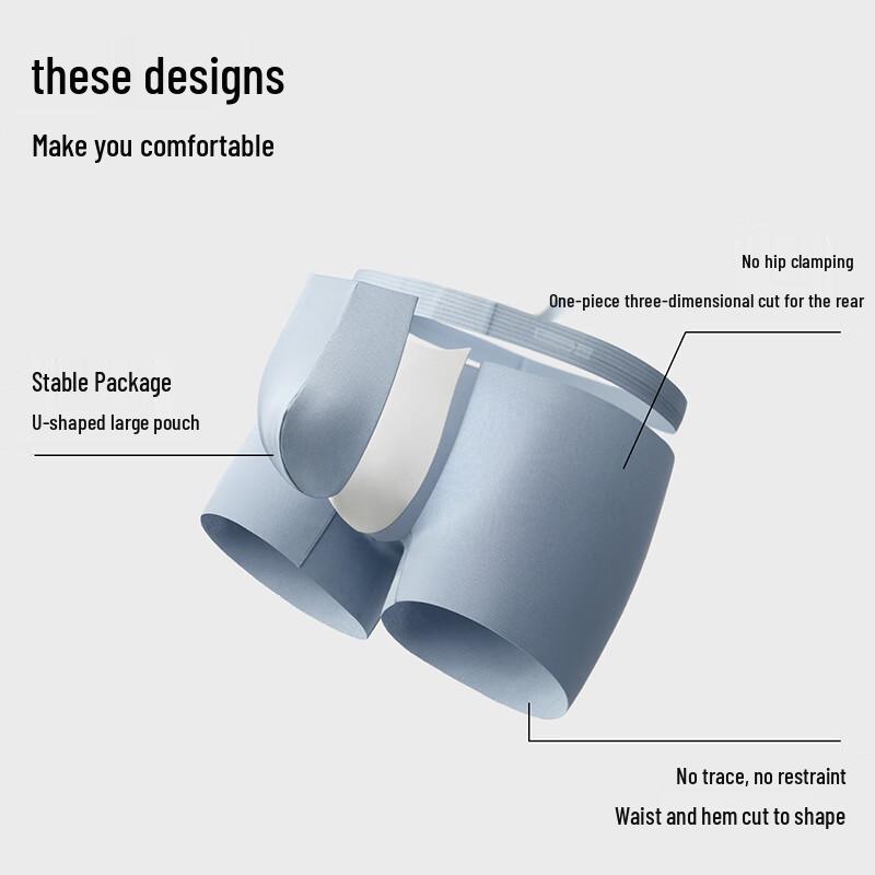 Banne SilverShield 508A Men's Tencel Modal Boxer Briefs 3-Pack