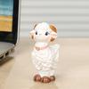 Cute Resin Sheep Figurine Cartoon Animal Figurines Lightweight Sheep Ornament  Year of The Sheep