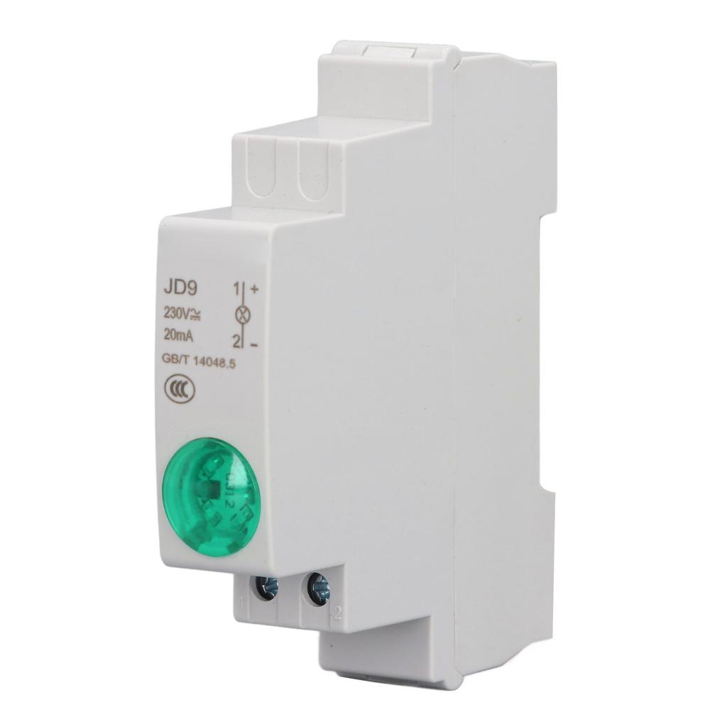 DIN Rail LED Indicator Light Circuit Signal Indication Rail Type LED Indicator for Distribution Box AC DC 230V