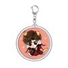 6CM Key Ring Figure Game Ashes Of The Kingdom Anime Acrylic KeyChain With Lu Su Liu Bian Sun Ce Desktop Display Decoration Gift