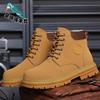 Bumblebee Martin boots high-top winter couple shoes casual shoes outdoor tooling boots trendy British retro platform boots
