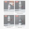 15/30/50/100ML Travel Refillable Bottle Leak-proof Fine Mist Spray Bottle Lotion Pump Bottle Clear Portable Cosmetic Empty Bottle Storage Container