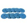 10PCS 22mm Silicone Polishing Wheel Knife Edges Fine Grit Disc For Jewelry