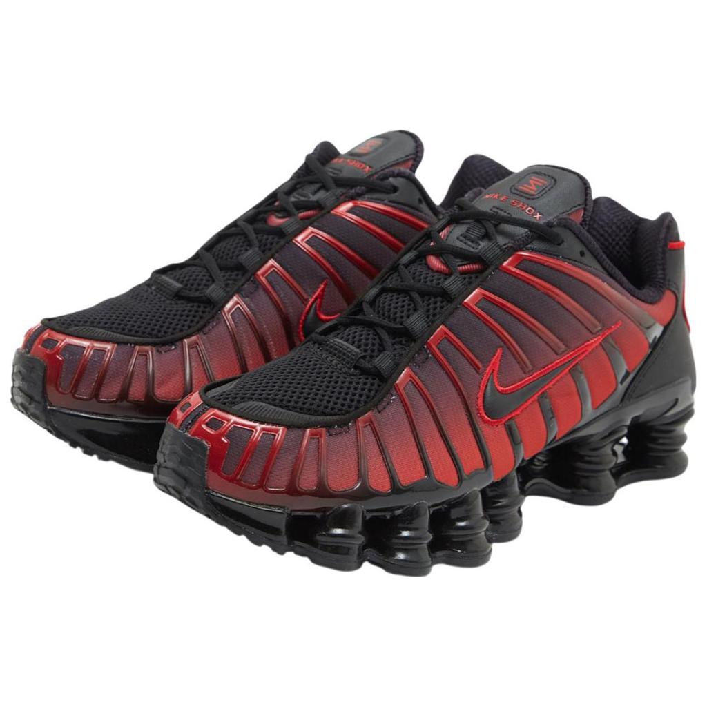 Nike Shox TL Black University Red Gradient Men Sneakers IF6202-001
