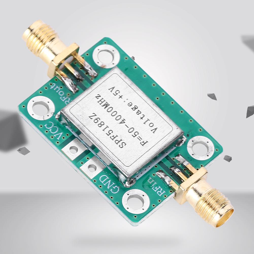Placă Modul Amplificator RF cu Zgomot Redus (LNA) 50 4000 MHz cu Ecranare