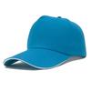 Summer Cotton Pure Baseball Cap Outdoor Breathable Solid Color Cap Duckbill