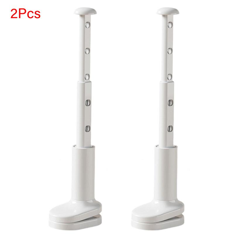 2/1Pcs Thickened Extended Folding Hanger Portable for Business Travel Outdoor Telescopic Clothes Drying Rack Easy To Install