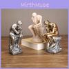 Contemporary Thinker Resin Sculpture For Home Decoration Gift For Colleagues