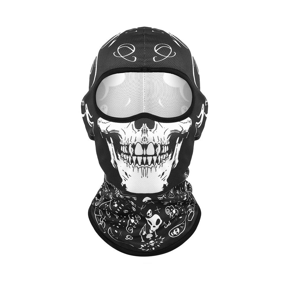 

Breathable Cool Balaclava Ice Silk Face Cover Headwear Fashion Full Face Cap Motorcycle Riding 3