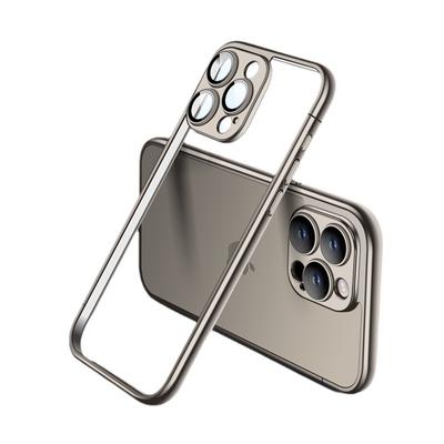 Galvanizovaný Rám Vhodný pro Pouzdro na Mobilní Telefon Apple 15 Iphone14 Chlazení 13 s Fólií na Čočku 12promax Plný Balíček