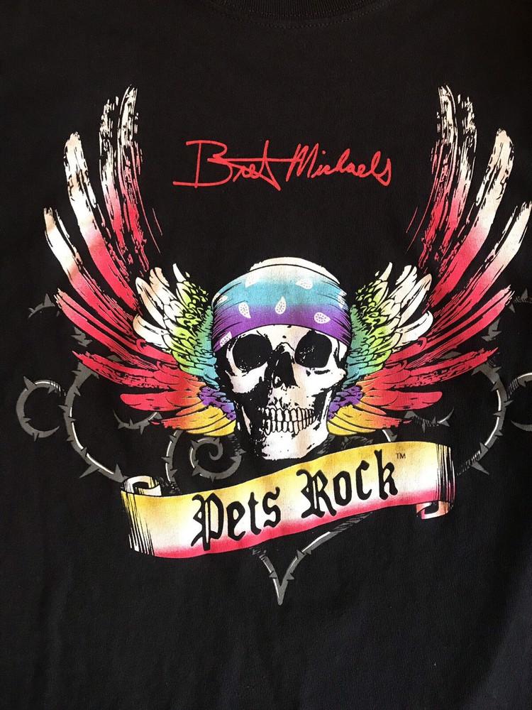 

Bret Michaels Poison Pets Rock Concert Tour TShirt Men#039s Black S 5XL MO637 Unisex T-Shirt XXXXL