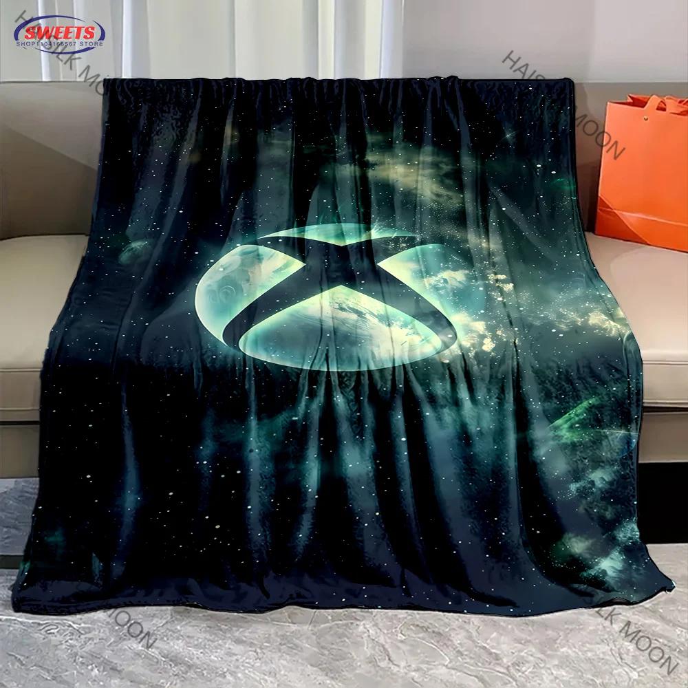 Multi-Size Game Controller Soft Printed Blanket Soft and Comfortable Sofa Living Room Office Four Season Available Quick Arrival