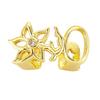 Adjustable Copper Plated Flower Cutout Teeth Covers Convenient Accessory Decoration for Street Styles Lovers Wear