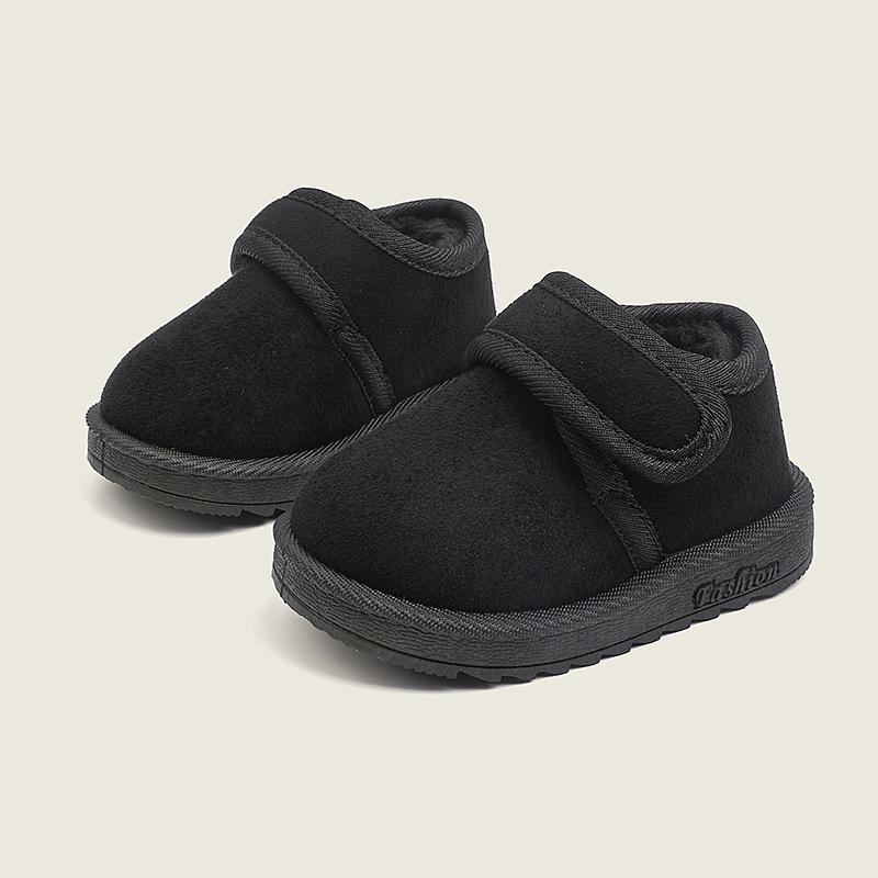 Warm Suede Snow Boots for Toddlers - Unisex, Plus Velvet, Ages 1-6