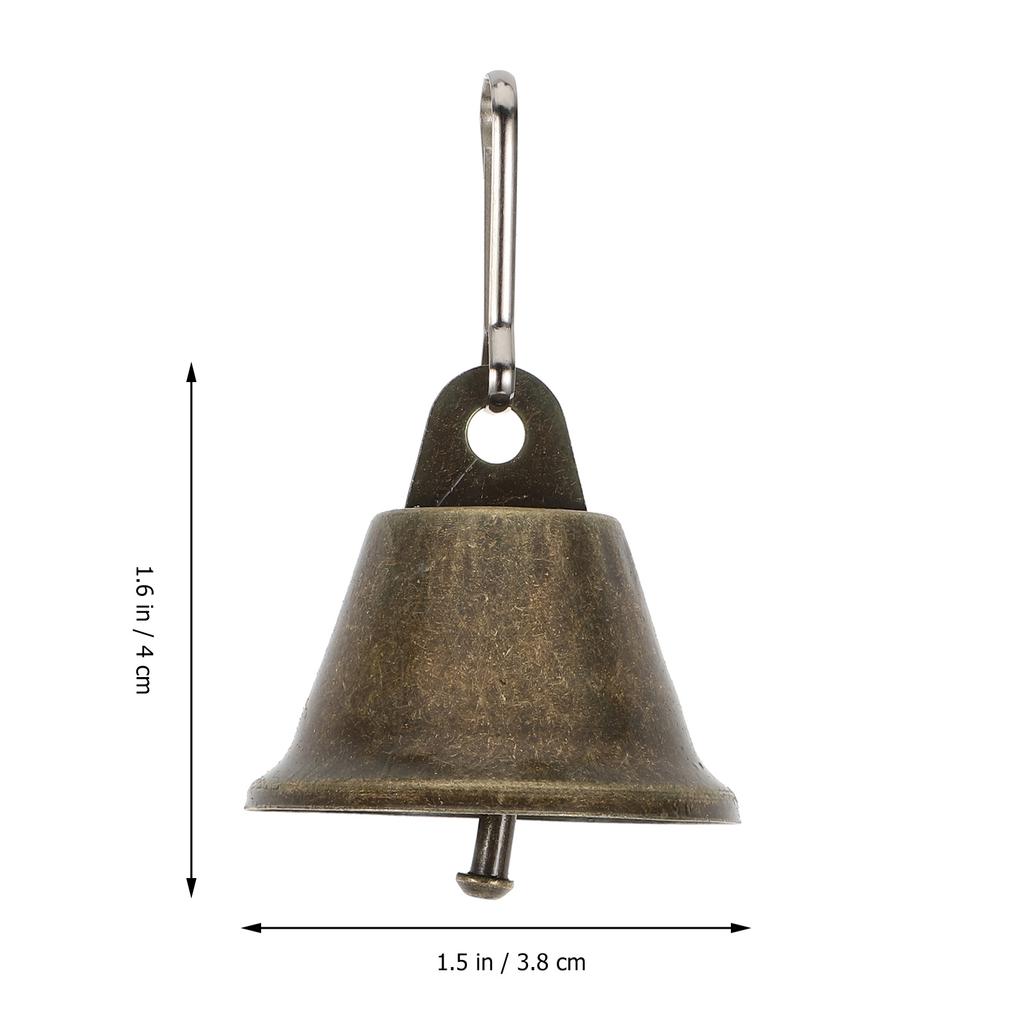 25 Stück Vintage Kupferglocken Kleine Hornglocken Anhänger Bauernhof Schaf Rinderglocken Weihnachtsbaum Hängende Glocken Anhänger Ornamente