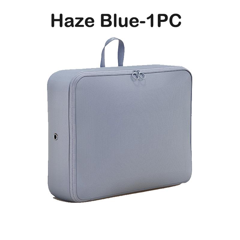 Большая вместимость портативной дорожной сумки для хранения одежды компрессионный мешок для хранения одеял набор для упаковки багажа семейный аккуратный чехол складная сумка 40x30x12cm 3619₽