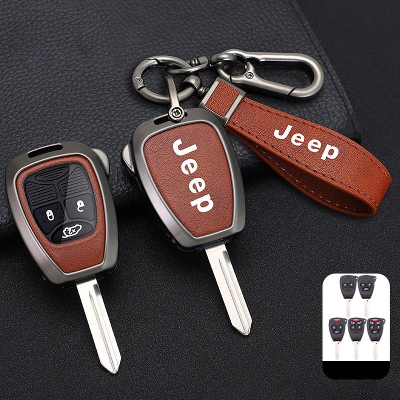 Car Remote Key Case Cover Shell For Jeep Wrangler Compass Patriot Liberty Chrysler 300 PT Dodge JCUV Caliber Nitro Accessories