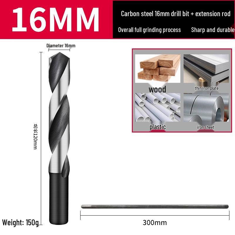 Electric Drill Bit Extension for Woodworking and Hole Saw
