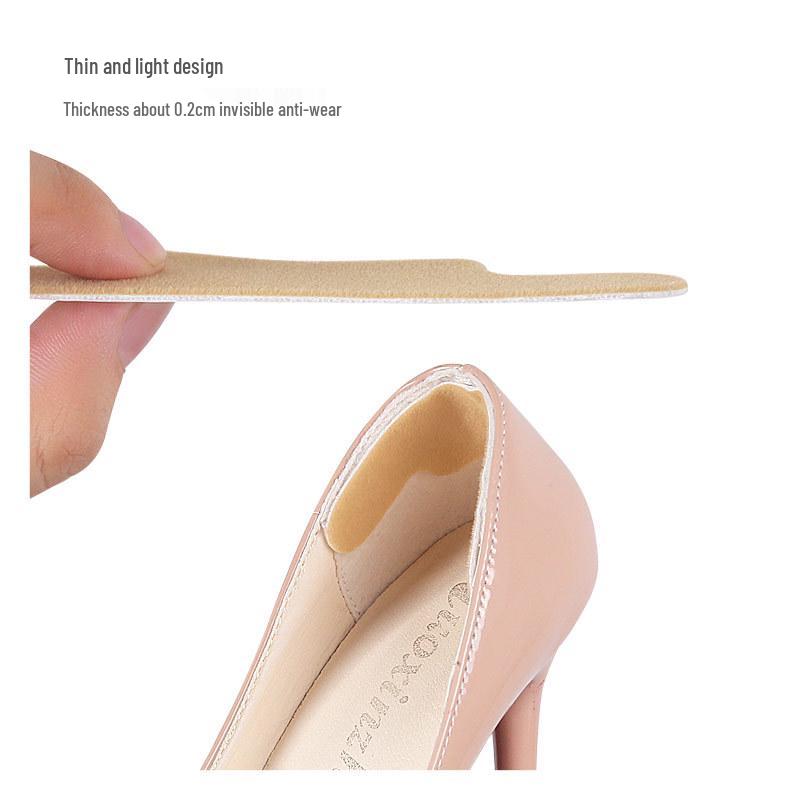 Invisible Anti-Slip Heel Stickers: Thin, Anti-Rub, Prevents Heel Slippage, Customizable for High Heels.