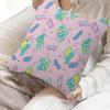 K-keroppi Cushion Cover Car Throw Pillow Case For Sofa Car Christmas Gift 40x40cm 45x45cm