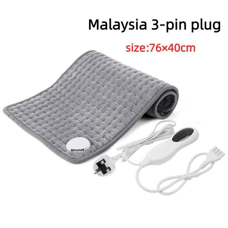 

Электрическое одеяло, грелка, облегчение менструальной боли, горячий компресс, физиотерапевтическое оборудование, переносной теплый коврик, шаль 76x40cm-3 PIN PLUG