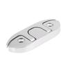 Heavy Duty 316 Stainless Steel Marine Boat Cleat 4‑1/2" Size Folding Folding Cleat Flip Up Dock Cleat Boat Deck