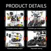Non-Toxic Sembo Block The Wandering Earth Series Building Block Military Series Barracks Vehicle Model Bricks Ornaments Toys Children Gifts