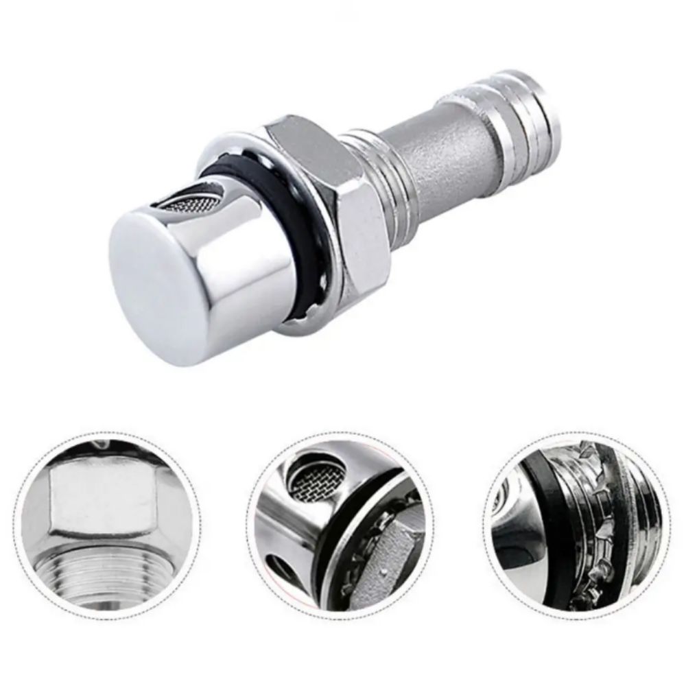 Flush Mount Fuel Tank Vent Stainless Steel Marine Air Vent Accessories Boat Vent  Yacht Application